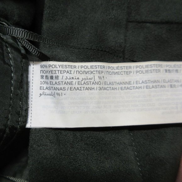 MANGO Suit faux suede pleated front tapered leg pants - Picture 7 of 12